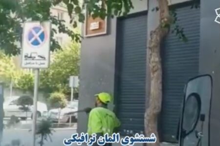 تلاش های شبانه روزی پرسنل خدمات شهری منطقه۷ در نگهداشت شهر