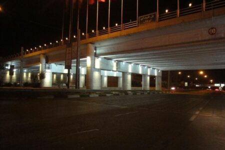 ‍  افزایش ایمنی معابر محلی و بزرگراه های منطقه ۴ با رفع نواقص نورپردازی