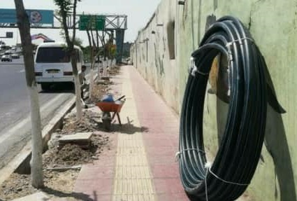 خداحافظی با آبیاری تانکری در بزرگراهای منطقه۱۷