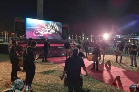 ویژه برنامه‌های محرم در مجموعه فرهنگی دریاچه شهدای خلیح فارس