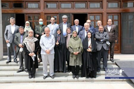 تصویری از آخرين جلسه شورای پنجم شهر تهران