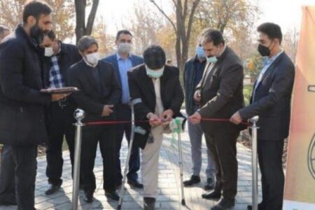 افتتاح پروژه مناسب سازی بوستان اوستا در منطقه۱۳