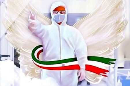 ساخت و نصب سردیس شهدا پرستار در معابر شهر تهران