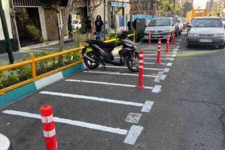 ایجاد ۵٠ محل برای پارک موتورسیکلت‌ها در قلب پایتخت